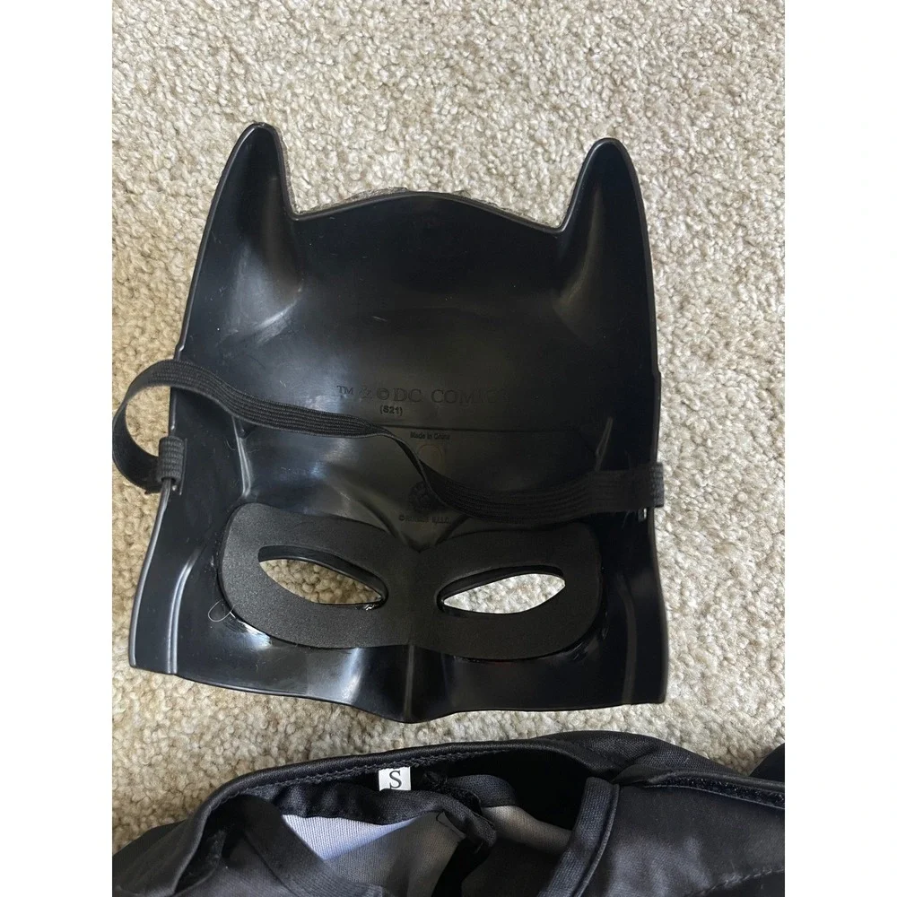 Rubies Batman Muscle Chest Costume Boys Small Black Yellow Superhero DC Comics